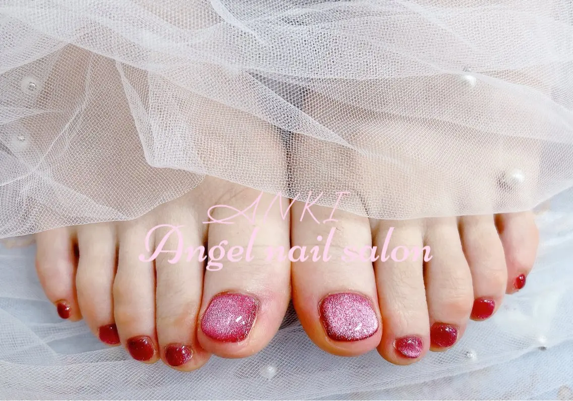 ネイル フットネイル Angel nail salonのネイルデザイン