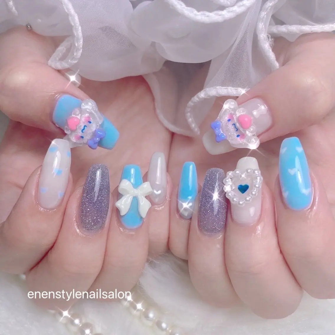ネイル ハンドネイル 🐾enen style 🐾のネイルデザイン