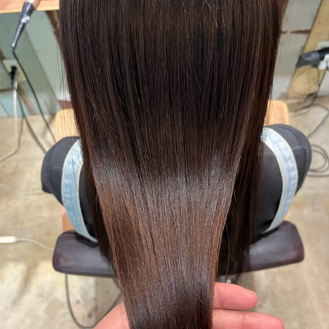 【U24】カット✂︎縮毛矯正➕うるツヤトリートメント🧼ロング料金ありの写真
