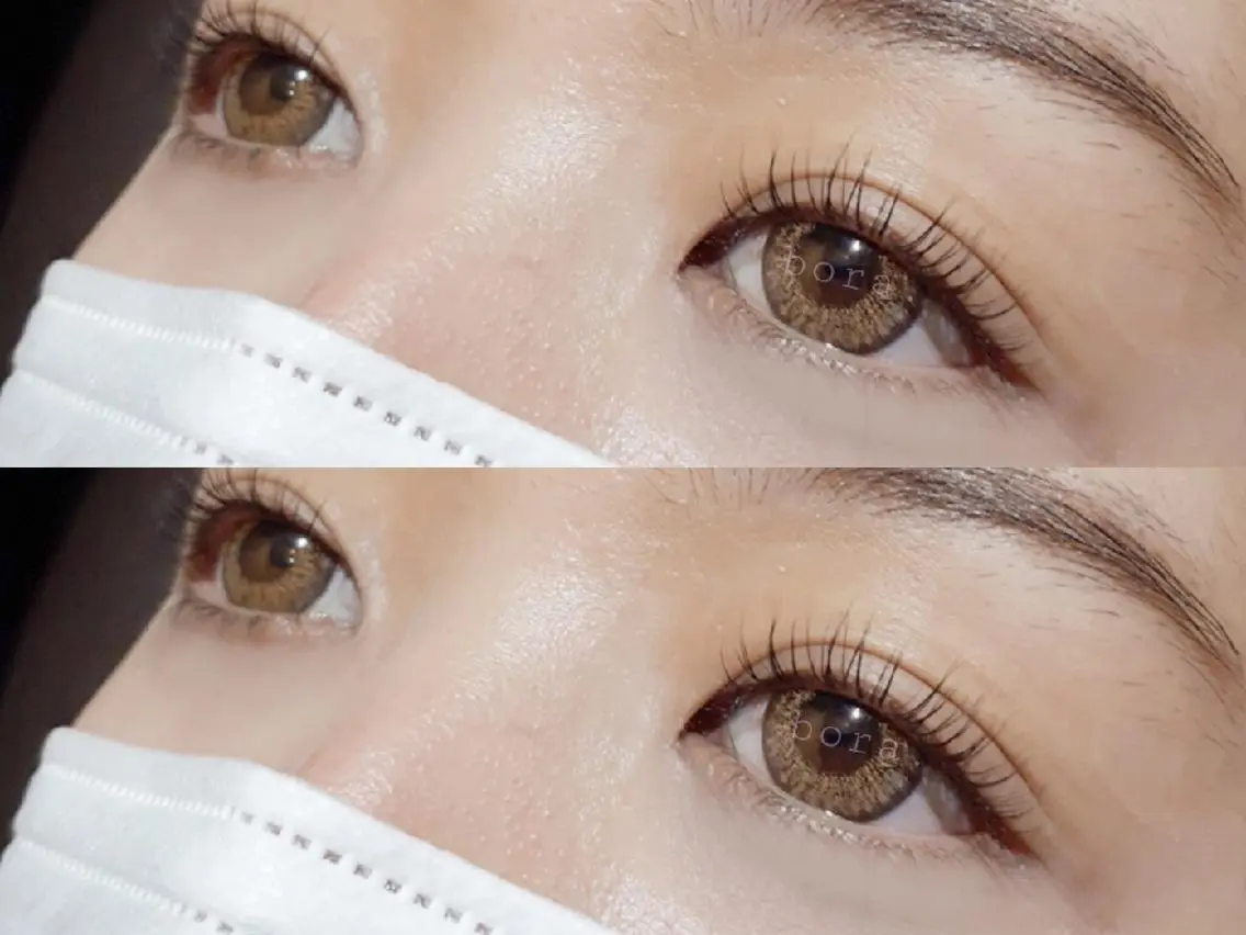 マツエク・マツパ まつげパーマ 💜bora .のネイルデザイン
