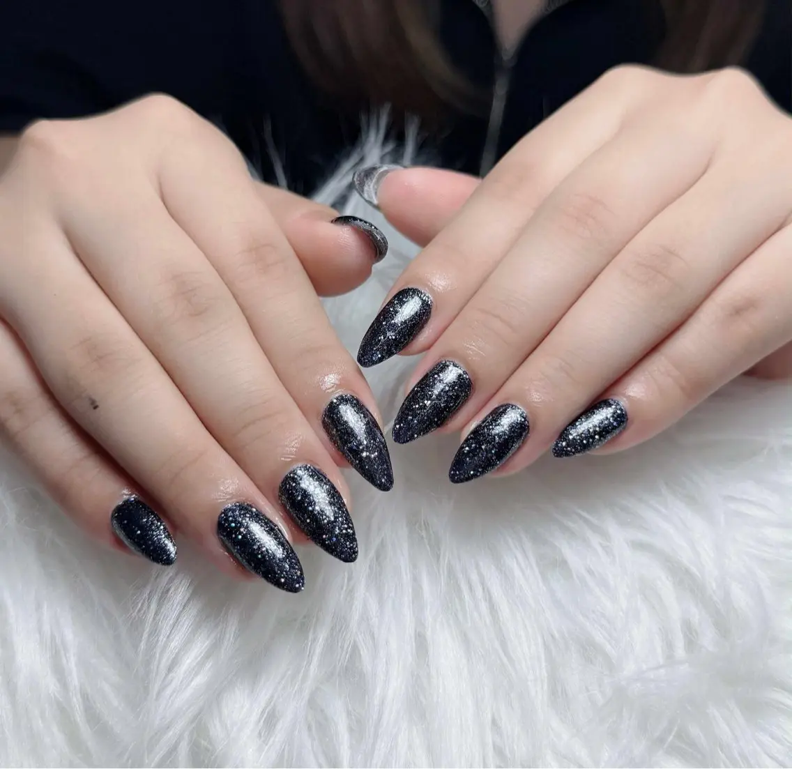 ネイル アートネイル フレンチネイル ジェルネイル 韓国ネイル マグネットネイル ハンドネイル Lenie Nail Salonのネイルデザイン