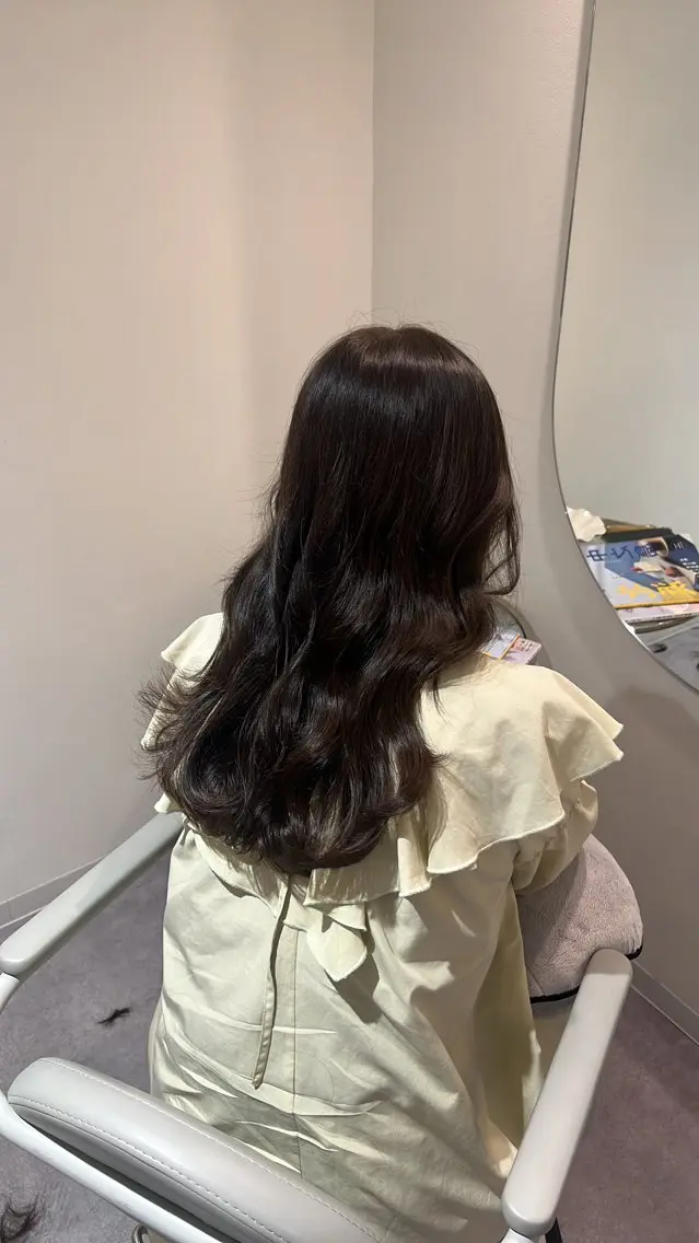 ロング カット ヘアカラー トリートメント 美髪✨艶髪✨髪質改善 カラー特化🌙鈴屋和のヘアスタイル