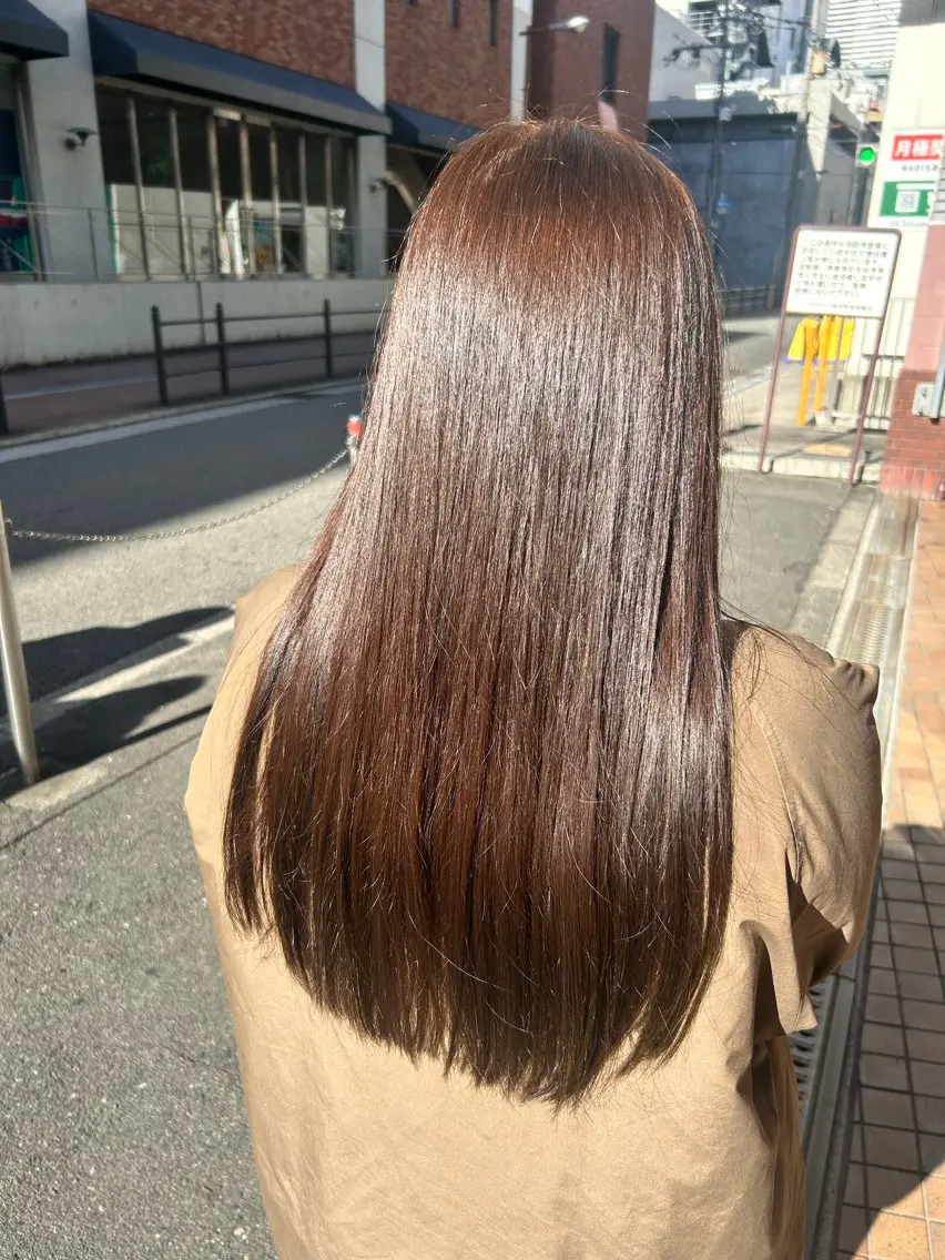 ロング カラー ヘアカラー トリートメント うる艶髪💛ྀི/ハ イトーン🌻/リンカのヘアスタイル