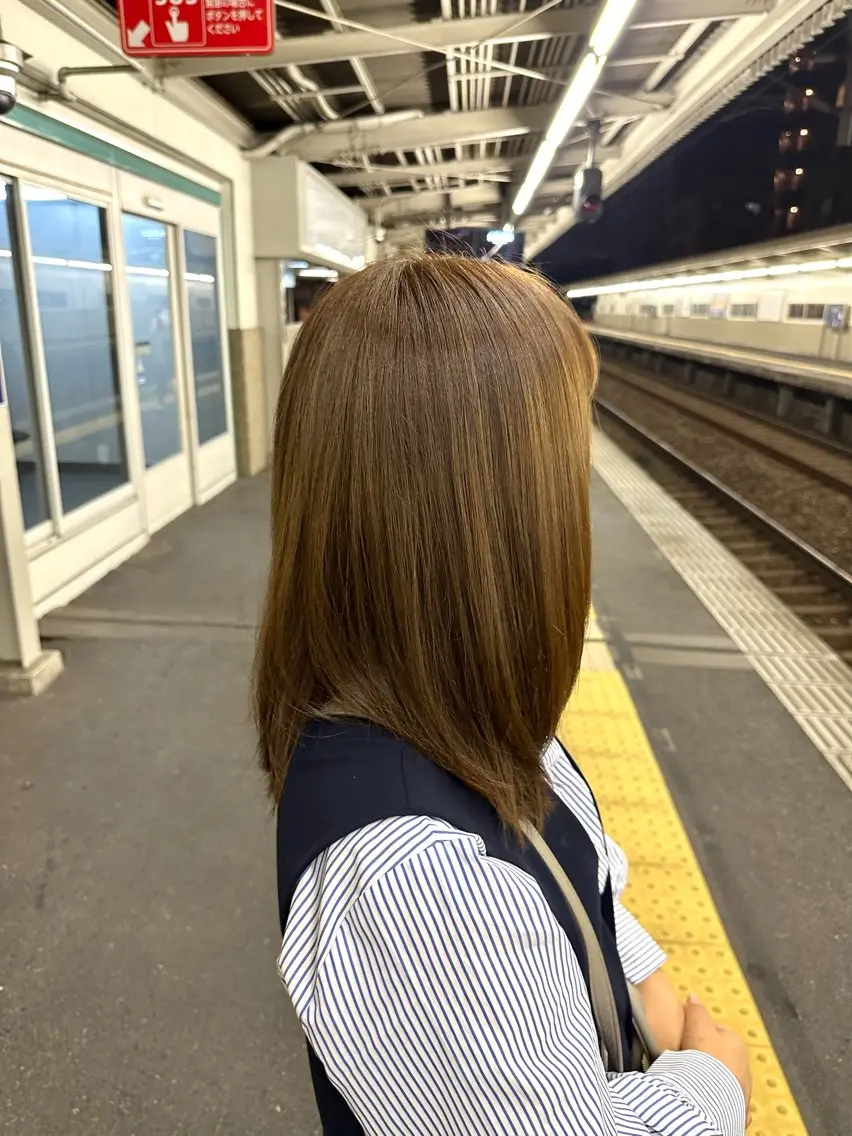 カラー 🌸髪質改善🌸 小河穂香のヘアスタイル