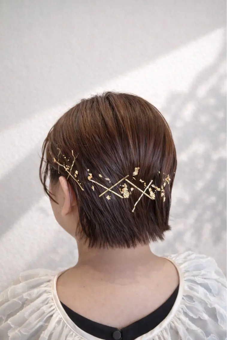 ショート ヘアアレンジ ショートヘア 艶カラー/レイヤー カット🫧あいりのヘアスタイル
