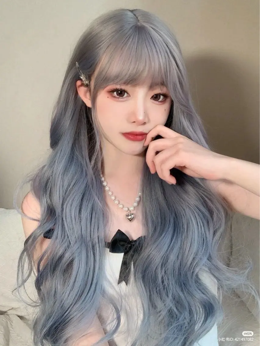 ロング カラー ヘアカラー トリートメント ブリーチカラー 🩵MIZUKIのヘアスタイル