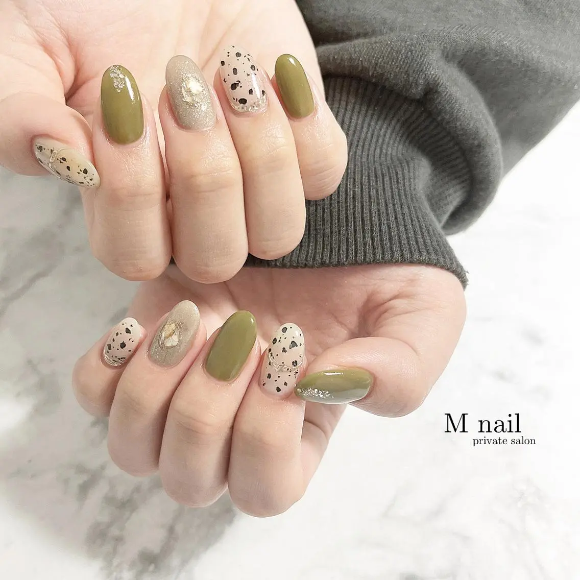 ネイル ハンドネイル M nailのネイルデザイン