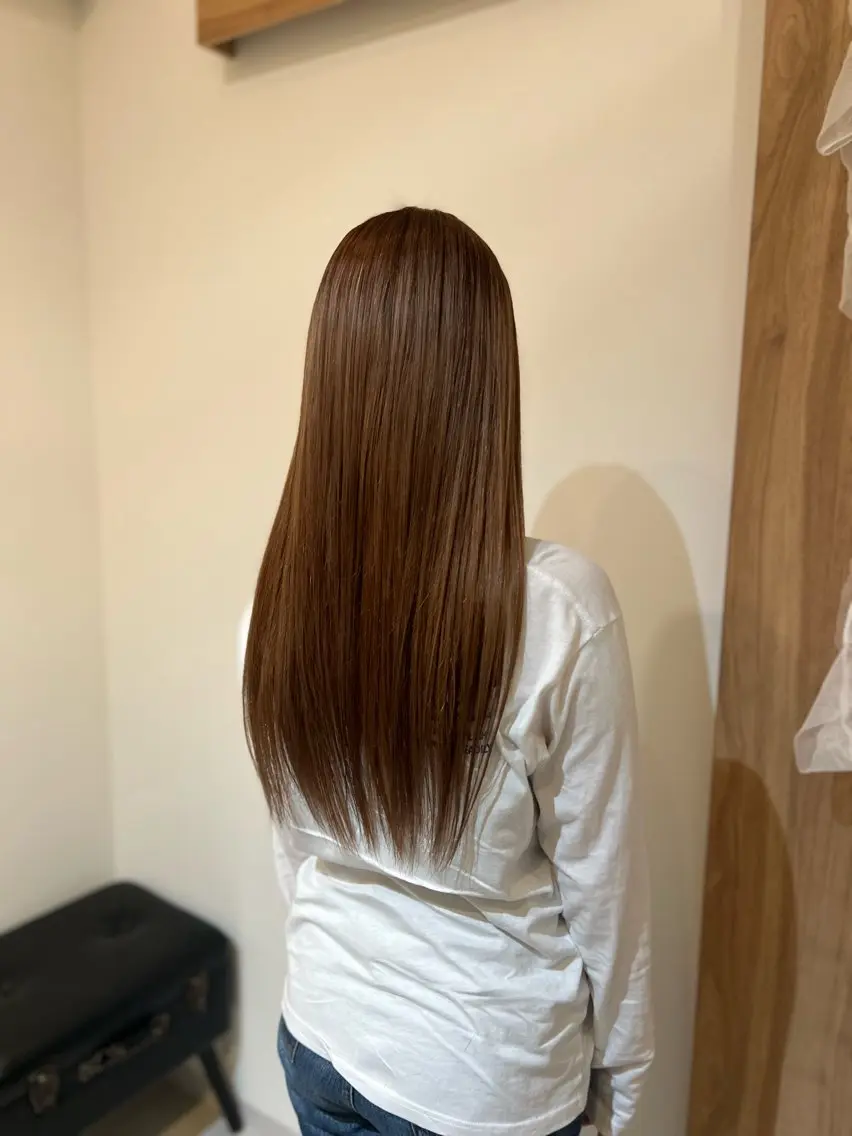 カラー カット ヘアカラー トリートメント ヘッドスパ 💇🏻♀️結/ 川崎美容師のヘアスタイル