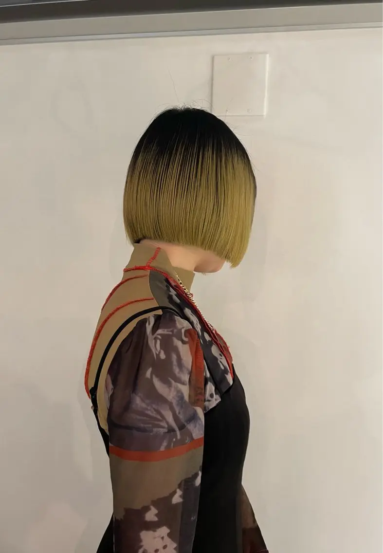 カラー かがやしづ ⭐️カラーモデルのヘアスタイル