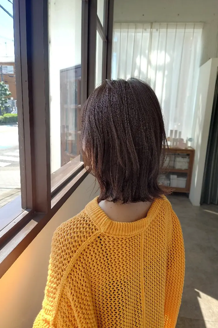 ミディアム レイヤーカット 金森 友章のヘアスタイル