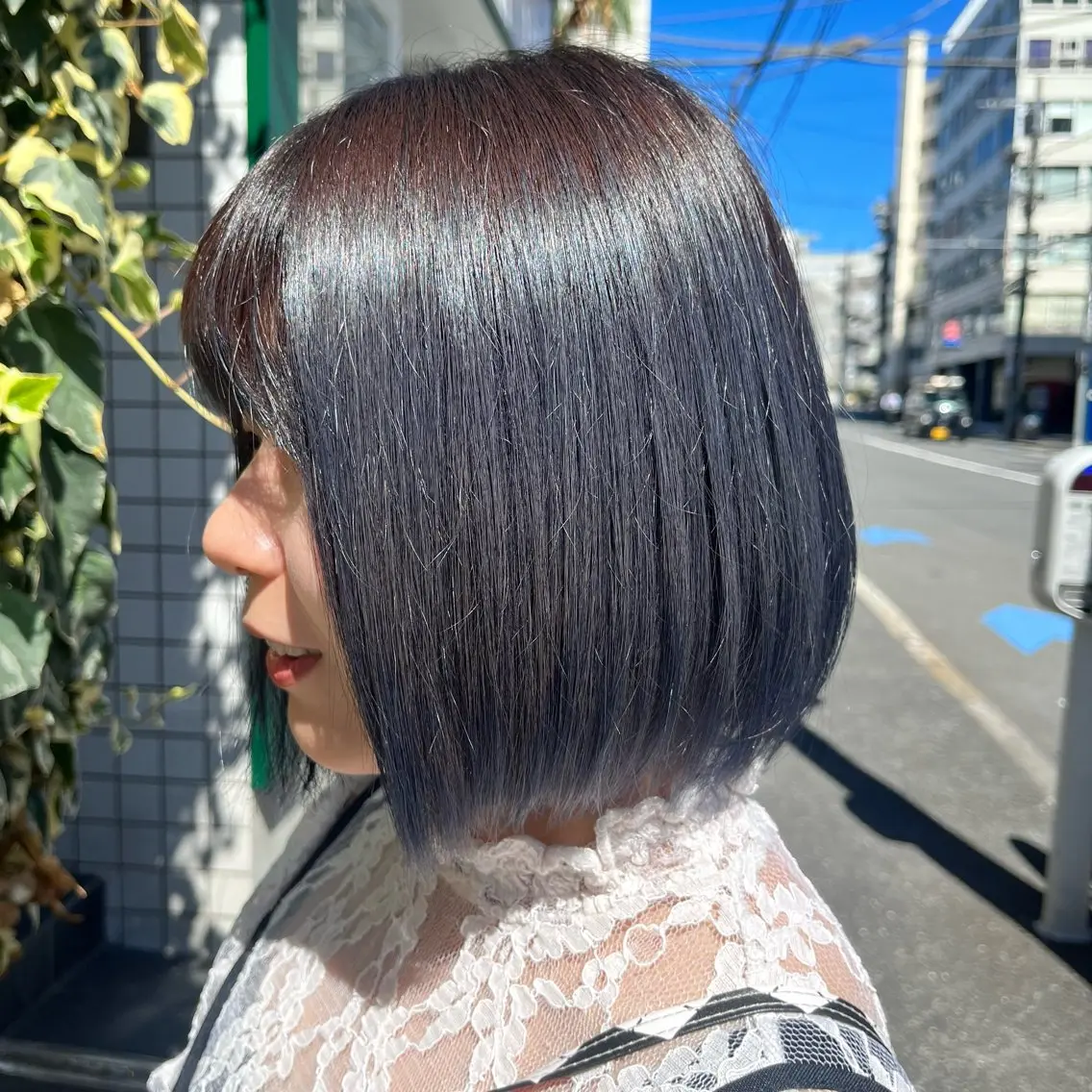 ショート アッシュ アッシュグレー mary'sメリー /ニュアンスカラーのヘアスタイル