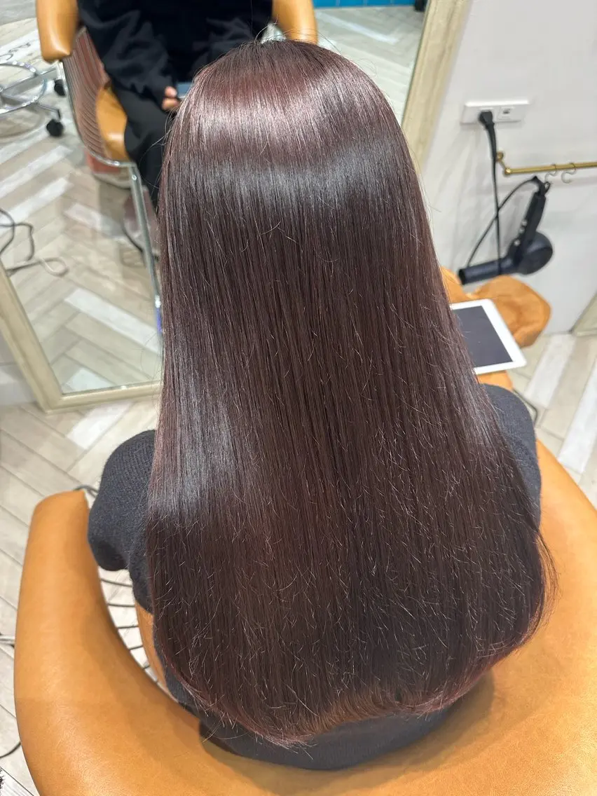 🤎前髪・顔周りカット + カラー + トリートメント 🤎の写真
