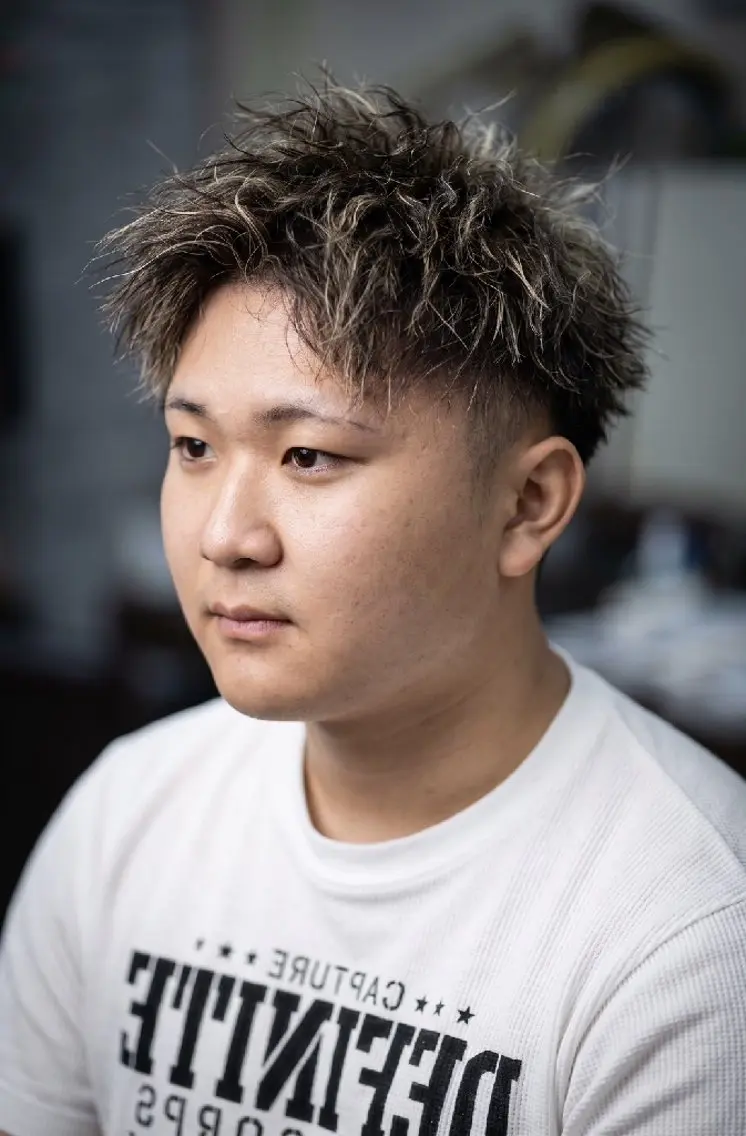パーマ 勝連 利恵のヘアスタイル