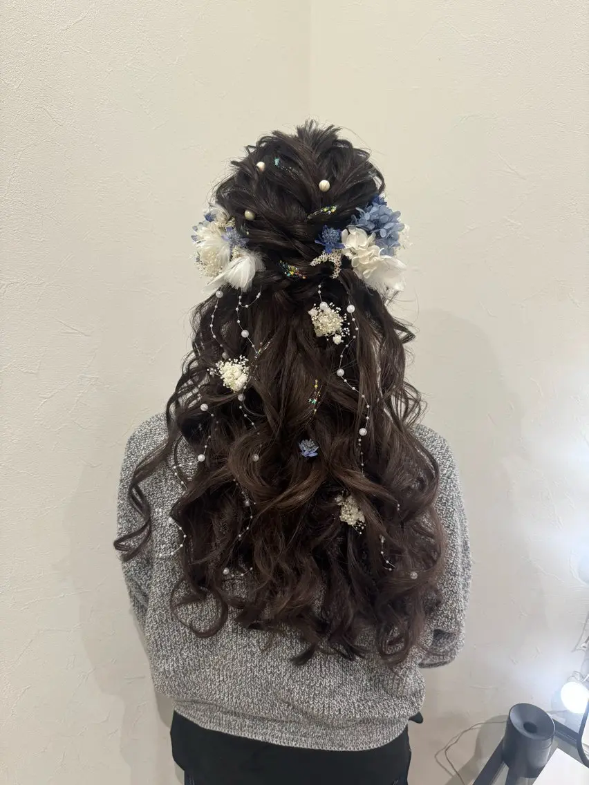 ヘアアレンジ ヘアセット Mikazuki オーナーTeradaのマツエク・マツパデザイン