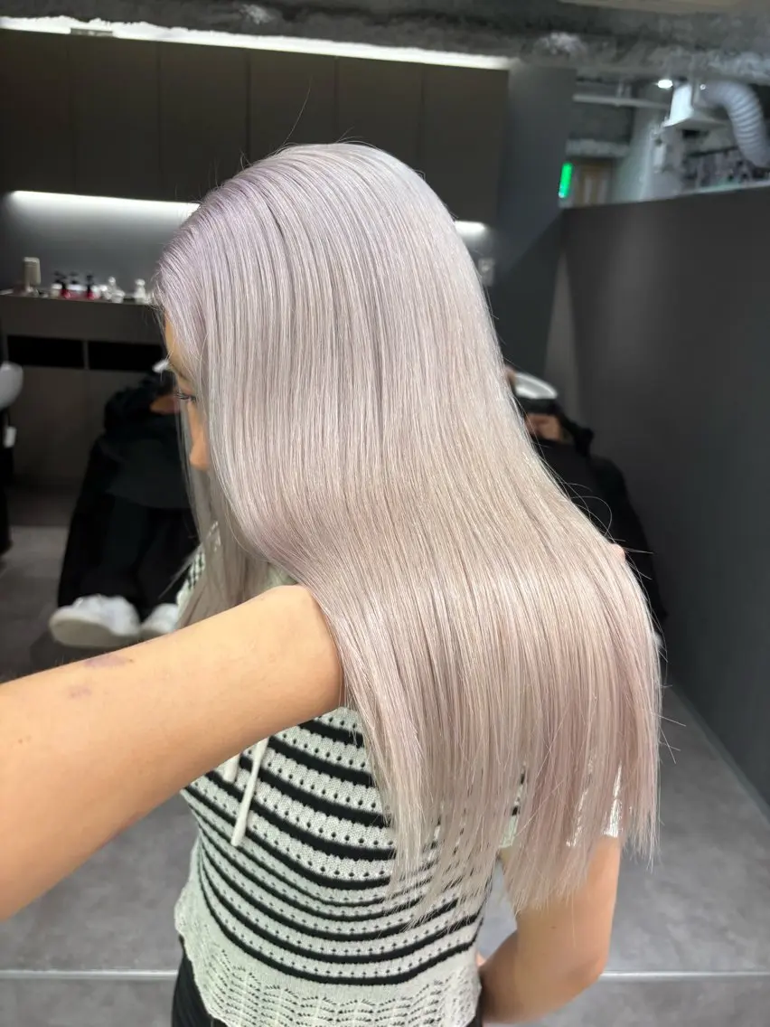 ロング ヘアカラー 酒井 剛喜のヘアスタイル