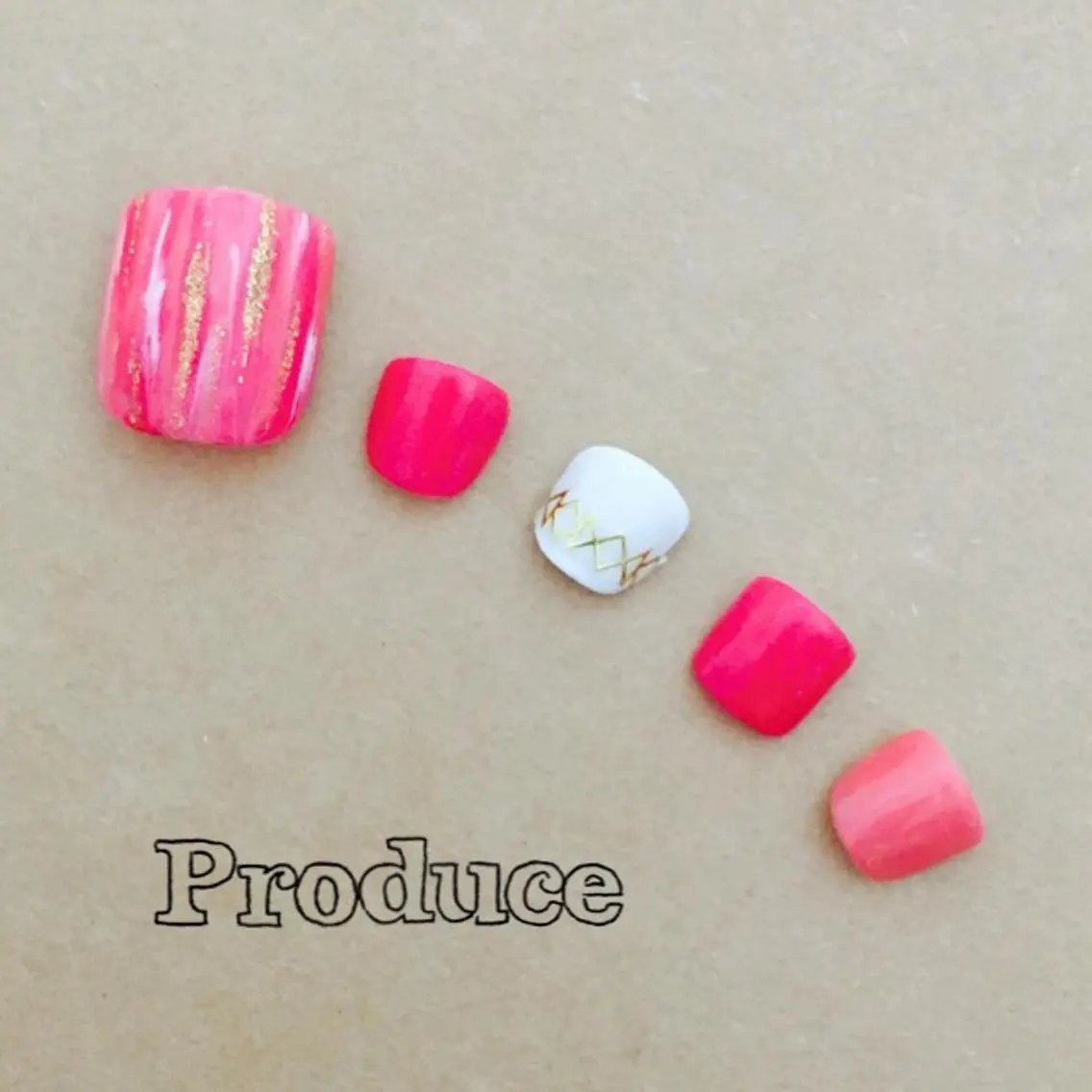 ネイル フットネイル MyurioNail みわこのネイルデザイン
