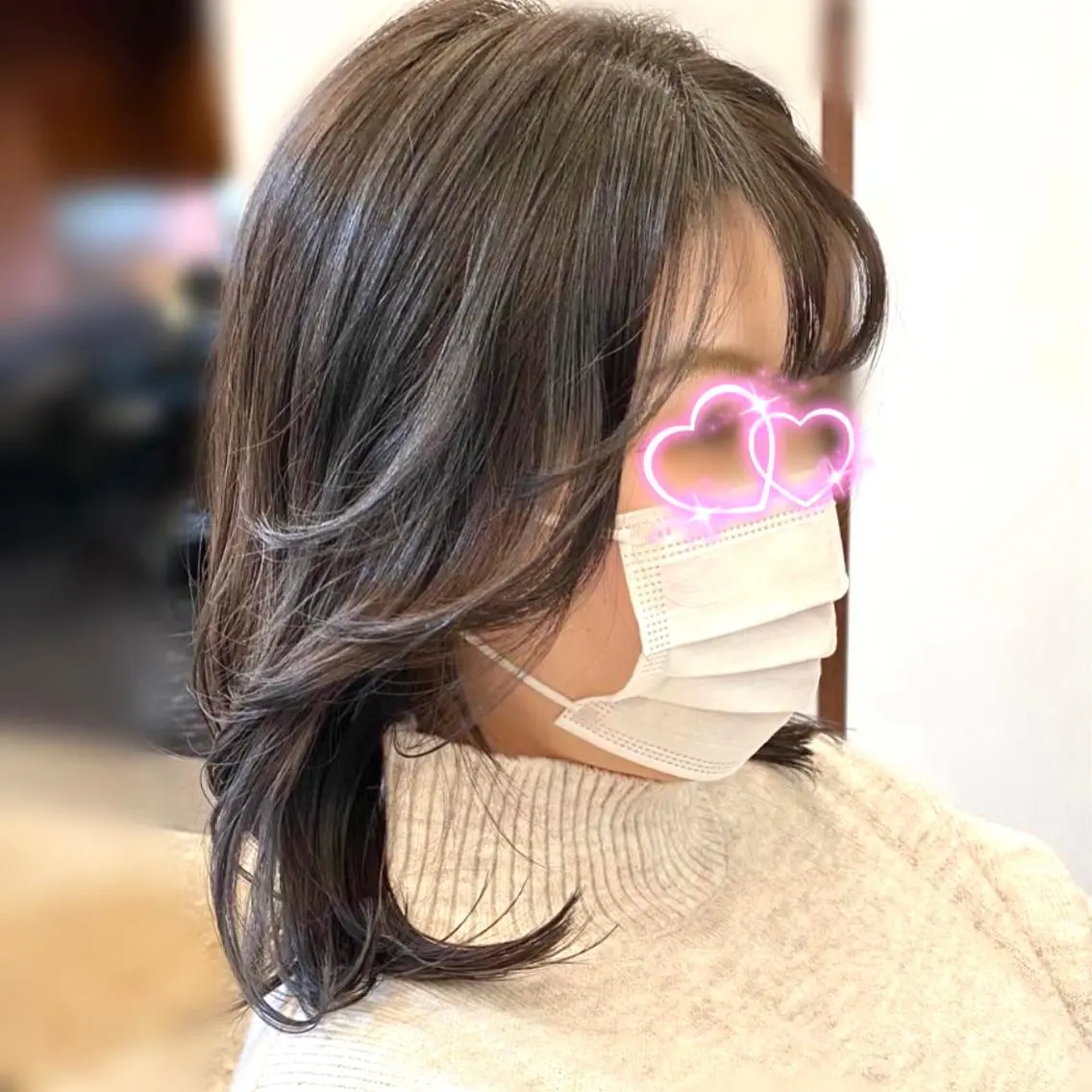 前髪カット✨¥1,100全体を切るほどでもないけど、前髪だけ気になるそこなあなたっ🫣🌟の写真