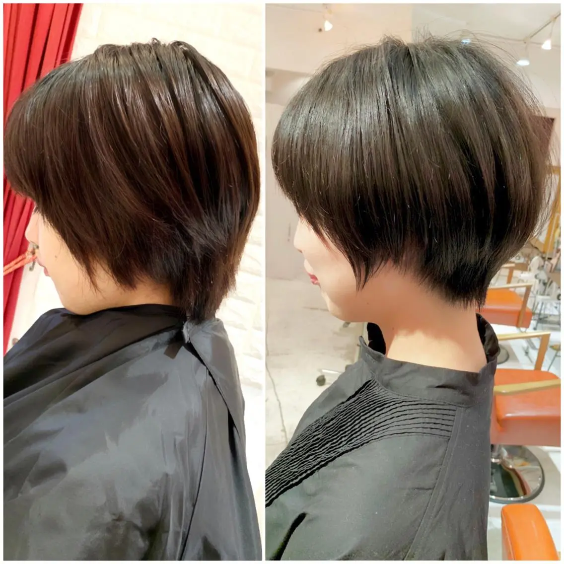 ショート カラー 大人女性ショート専門 tomodaのヘアスタイル