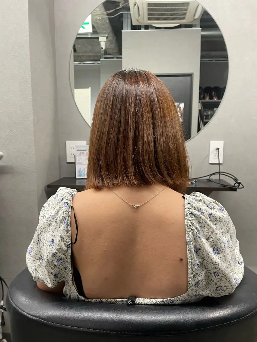 ショート パーマ 縮毛矯正 🌻ミラクル美容師 🌻✨クッポ✨のヘアスタイル