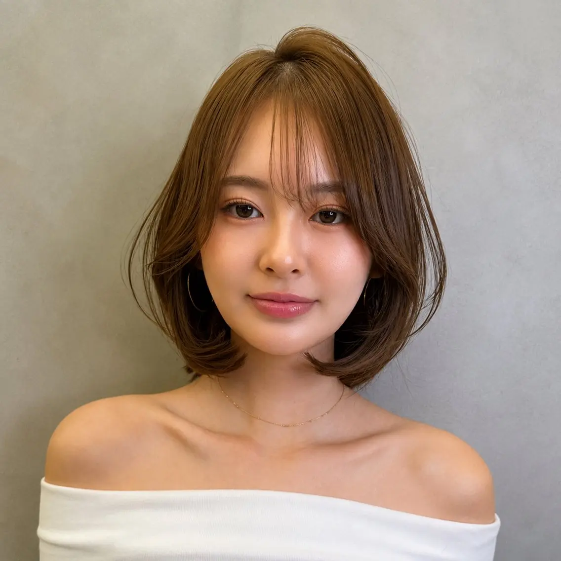 ミディアム カラー ヘアカラー トリートメント 🩷小川大輔🩷 ボブ/インナーカラーのヘアスタイル