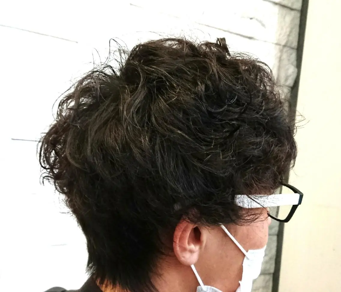 ショート カット パーマ トリートメント 予約殺到! 久保田 隆仁のヘアスタイル