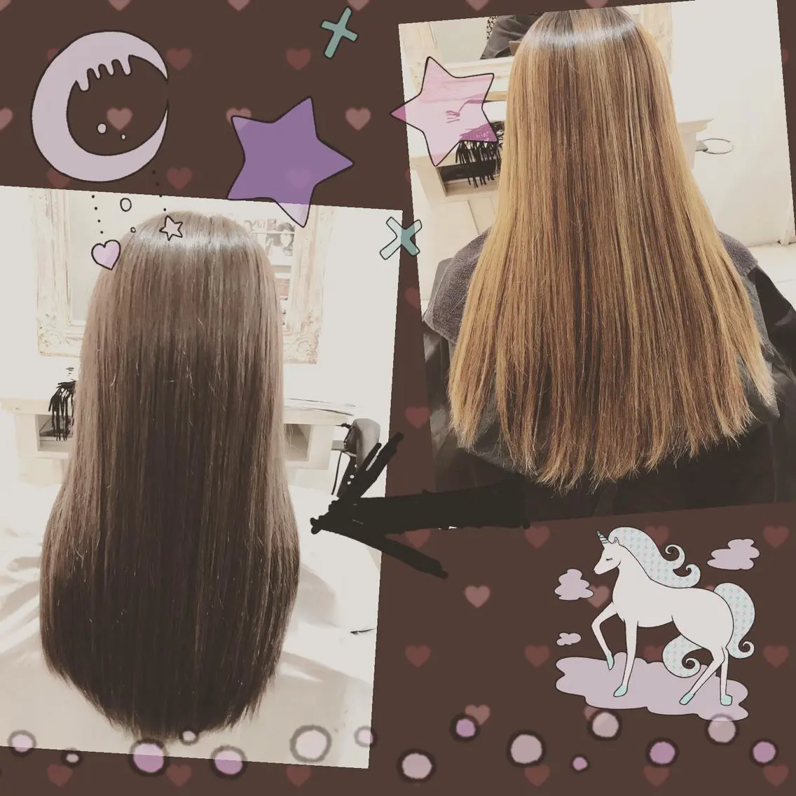 ロング a r i s aのヘアスタイル