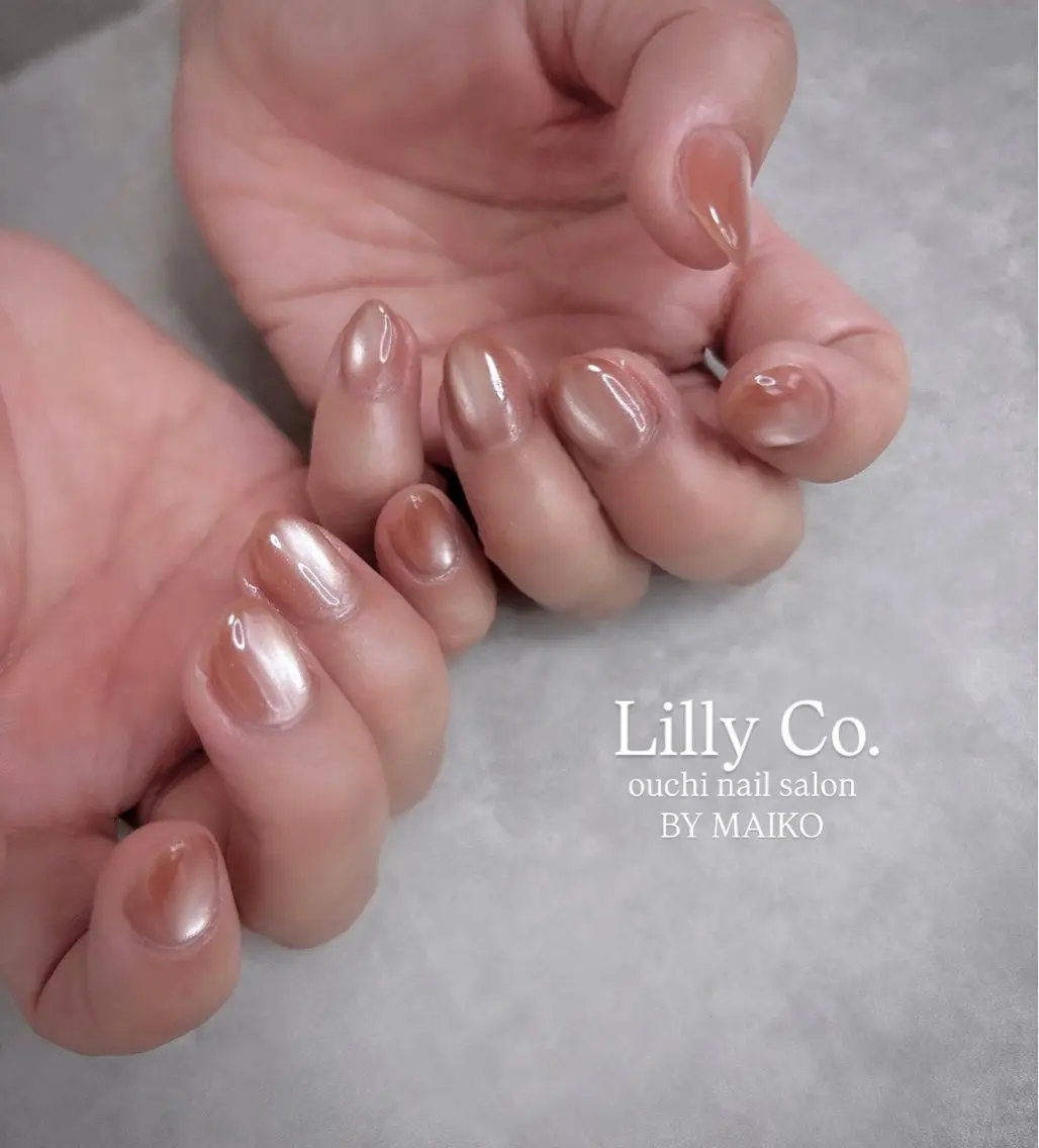 ネイル マグネットネイル ハンドネイル ハンドケア Lilly Co.のネイルデザイン