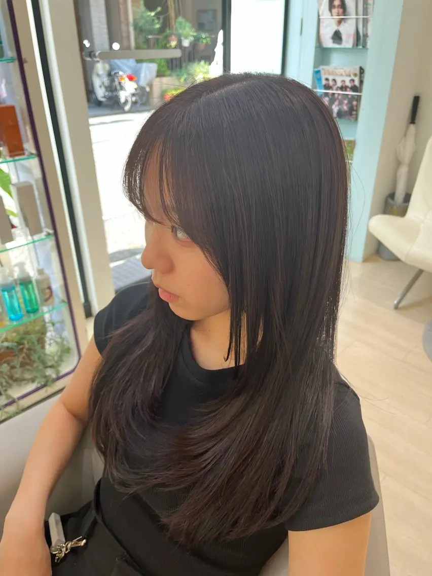 カラー ベージュカラー ブラウンカラー ブラウンベージュ R u i/ブリーチ /京都/河原町のヘアスタイル