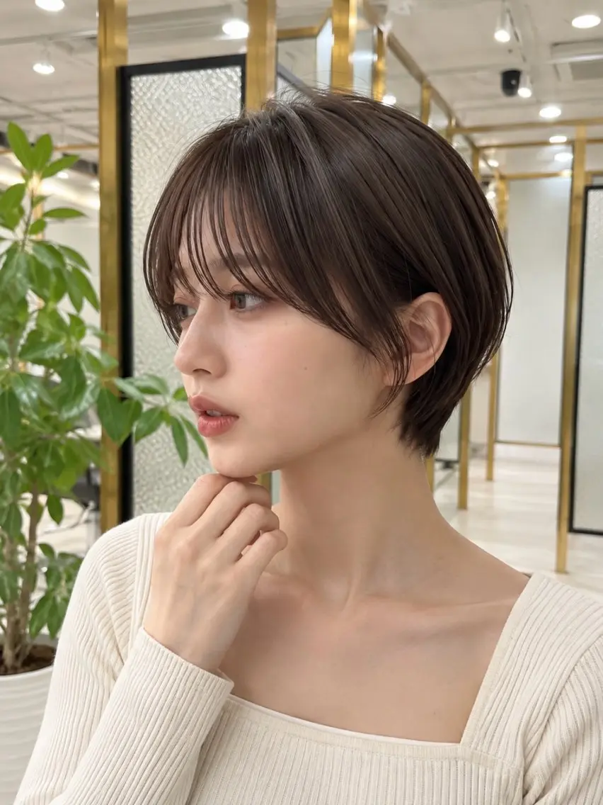 ショート 艶髪/髪質改善 塩屋公一朗のヘアスタイル
