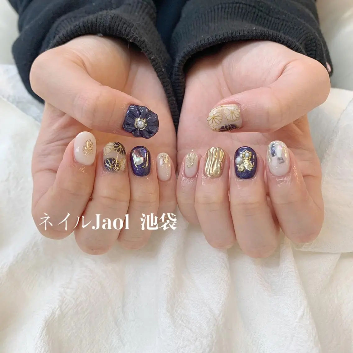 ショート ネイルJaol 池袋のネイルデザイン