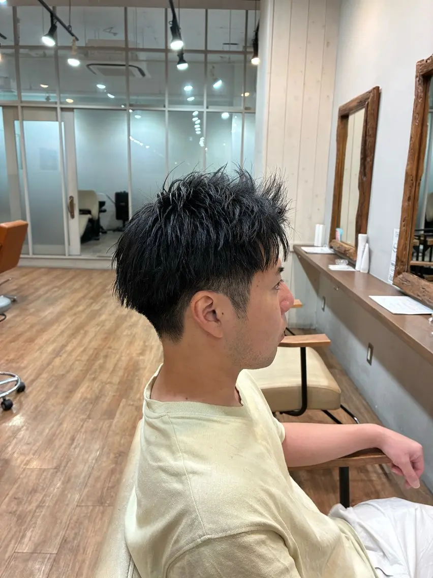 メンズ やまはつ そら／メンズカットのヘアスタイル
