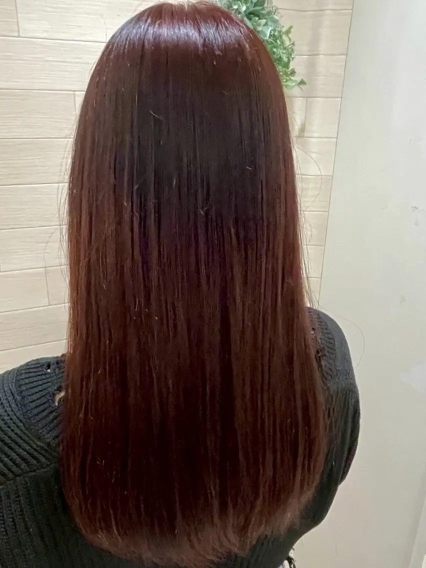 ロング カラー ヘアカラー 透明感カラー×美眉 🎀みゆう🎀のヘアスタイル