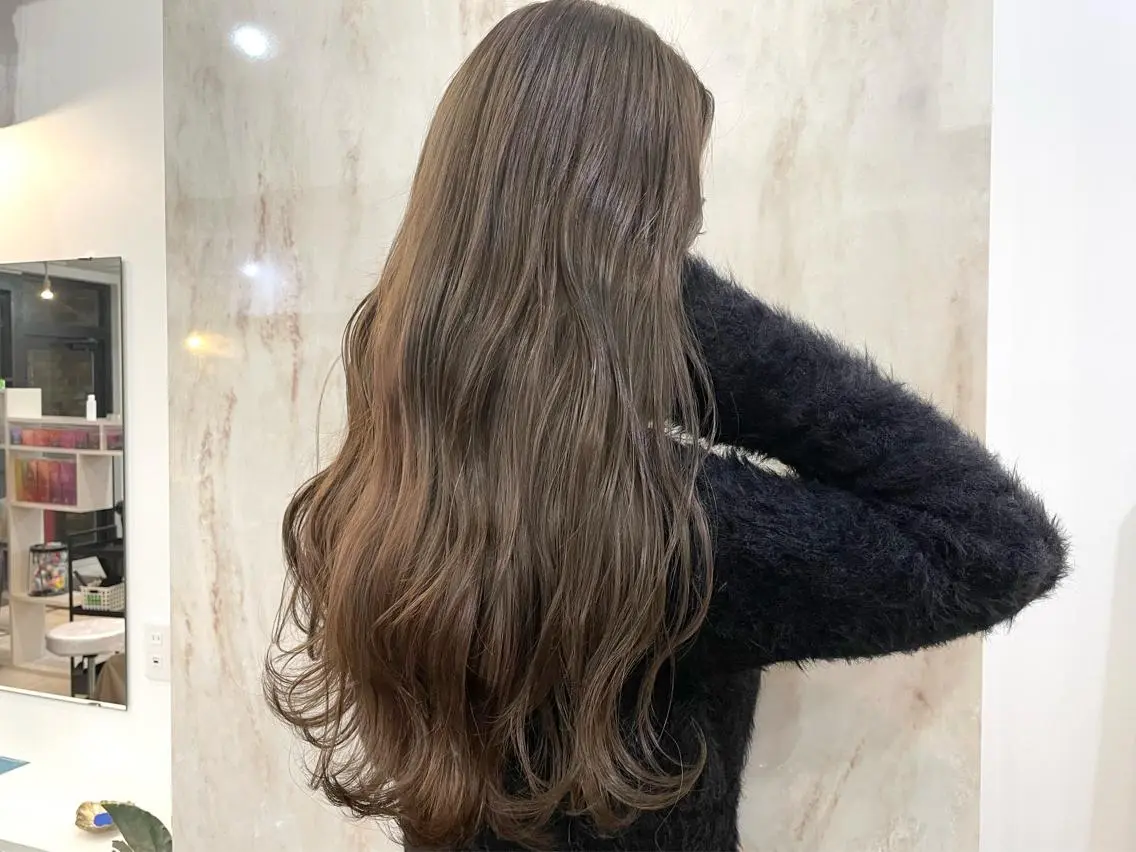 ロング カラー パーマ ヘアアレンジ メンズ キッズ ネイル マツエク・マツパ アイブロウ シールエクステ メンズバレイヤージュ メンズブリーチ メンズハイライト メンズインナーカラー ヘアカラー トリートメント 🦋高瀬寛菜🦋 韓国/ブリーチのヘアスタイル