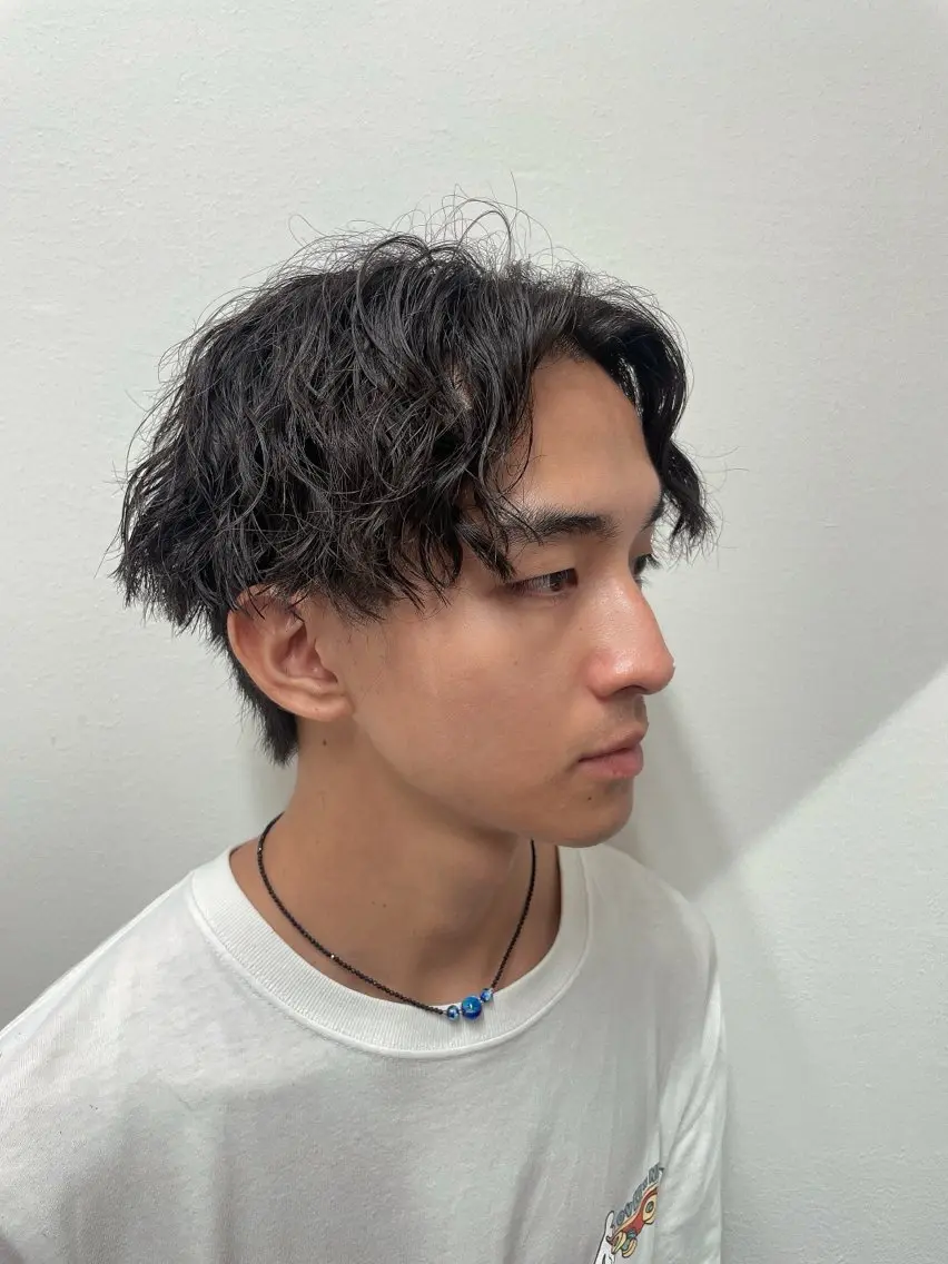 パーマ メンズ カット パーマ 町田エリアＮｏ．１/ パーマ特化/太田京希のヘアスタイル