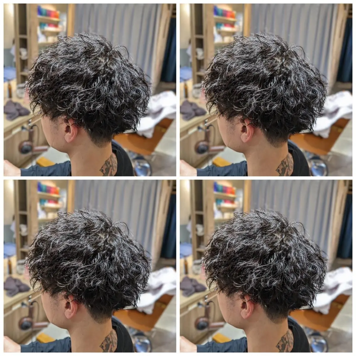 ショート パーマ メンズ 👑錦糸町/毛流れ パーマ特化/NORIのヘアスタイル