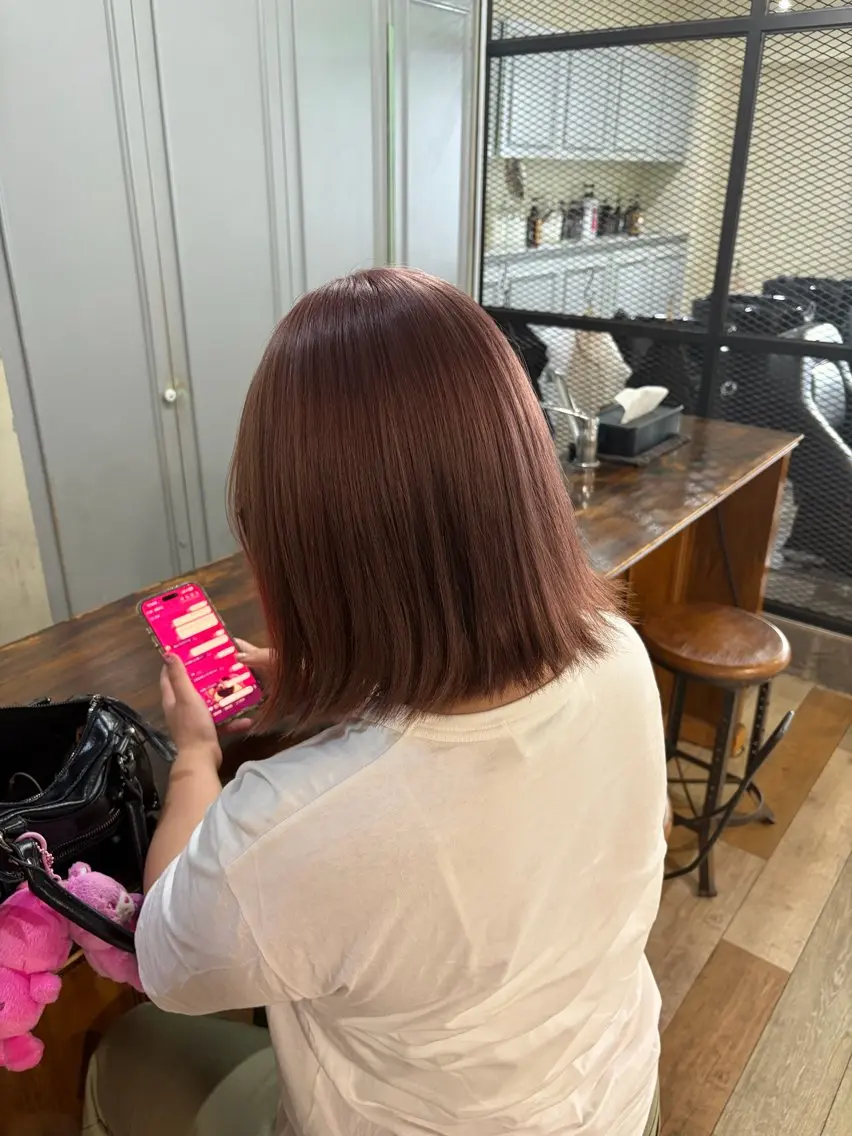 ロング ヘアカラー 💜🦋 COCONA🦋💜のヘアスタイル