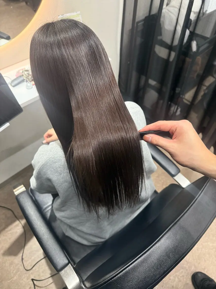 ロング 髪質改善 トリートメント カット 6月期間限定 今だけクーポンありのヘアスタイル