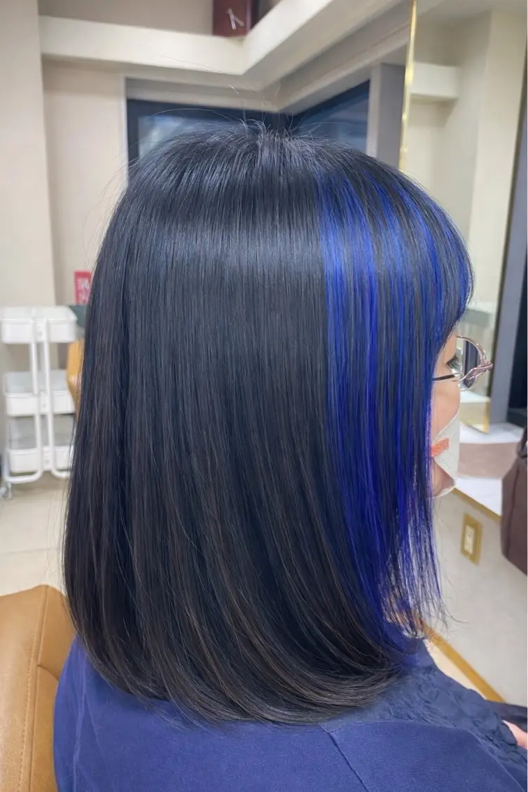 シャンプーブロー+ヘアマニキュア(白髪の方限定)の写真