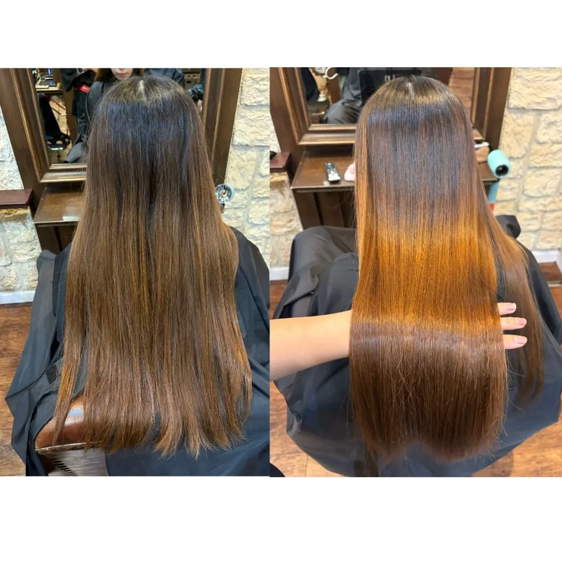 ロング 縮毛矯正 MIKU ♡彡のヘアスタイル