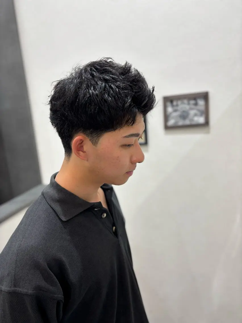 メンズ 𝑴𝒆𝒏𝒔特化 /ﾊﾟｰﾏ人気/竜也のヘアスタイル