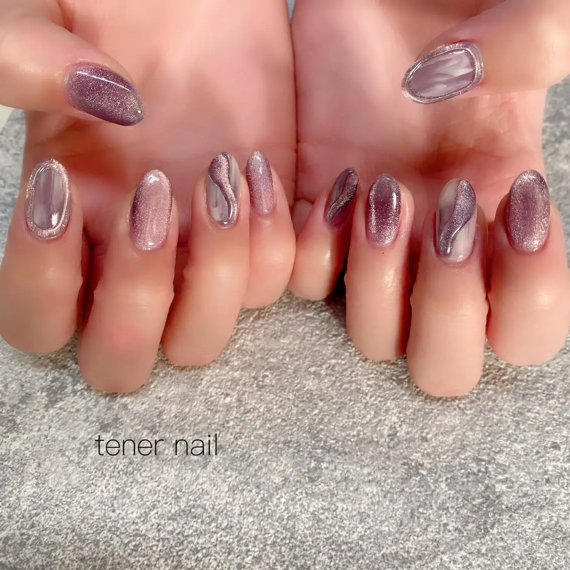 ネイル マグネットネイル テネルネイル tener nailのネイルデザイン
