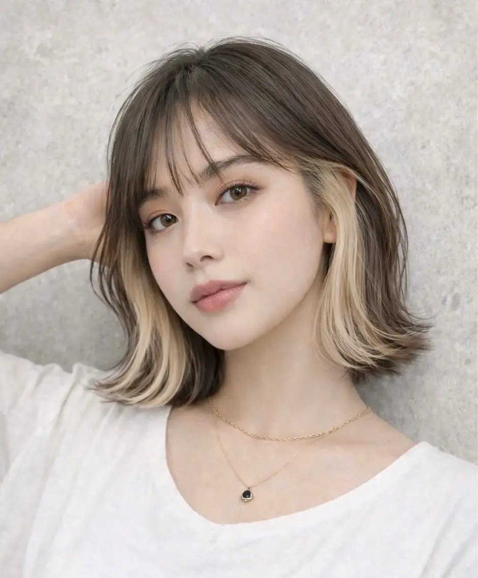 ショート カット ヘアカラー トリートメント RIENS xrea 髪質改善 /ななみのヘアスタイル
