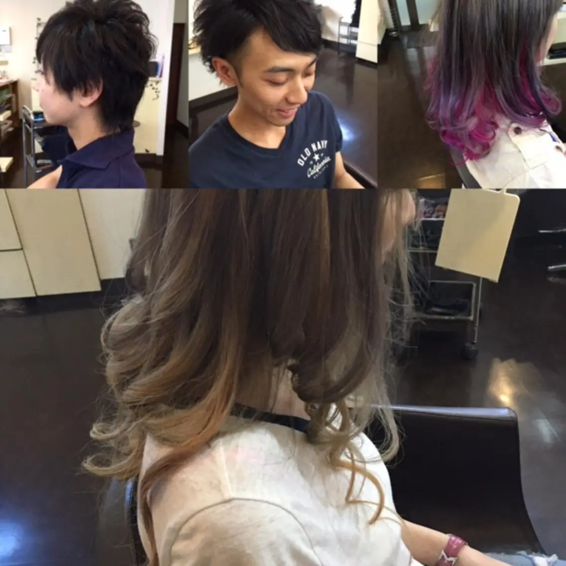 ミディアム カット ヘアカラー トリートメント zina浦和店✊🏻 西口5分🐤スズキのヘアスタイル