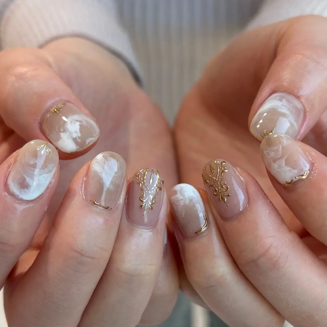 ショート ハンドネイル Clala Ayumiのネイルデザイン
