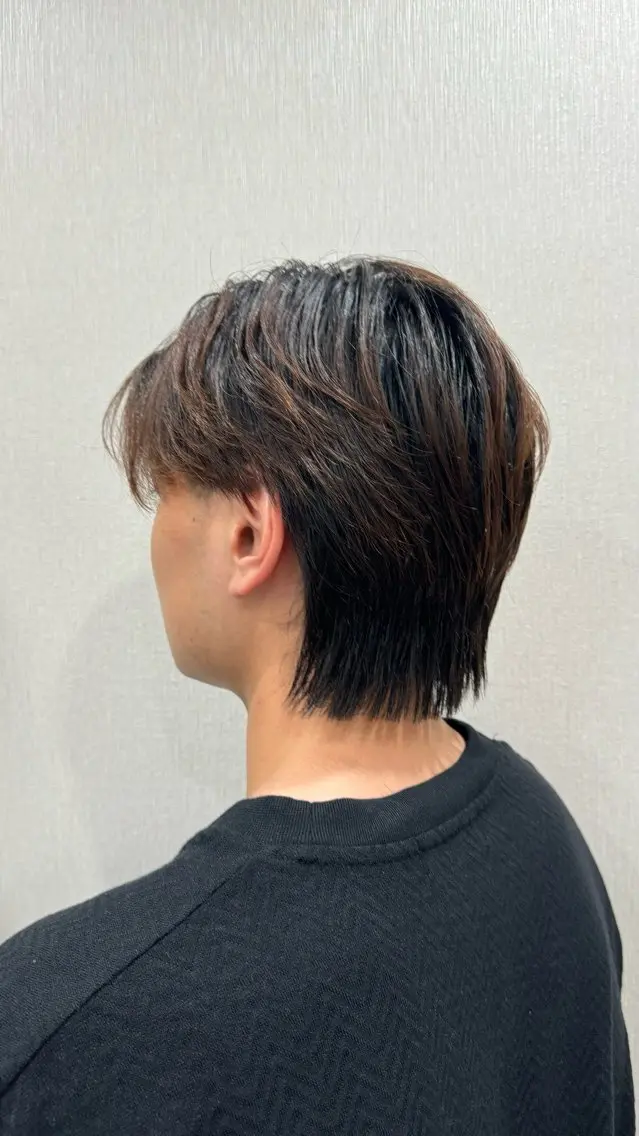 似合わせメンズカットの写真