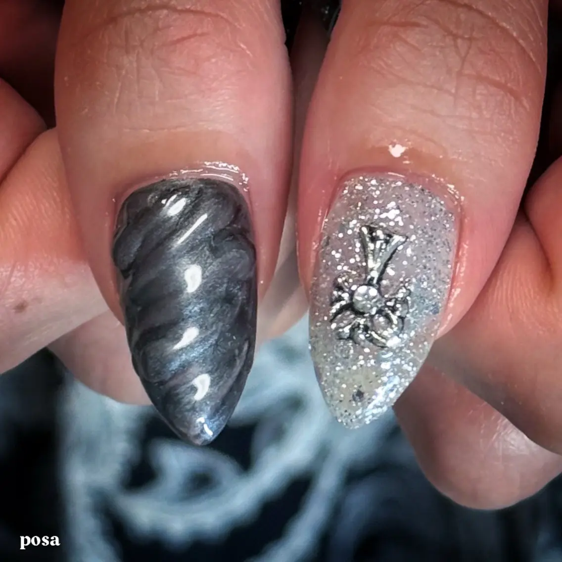 ネイル シンプルネイル ハンドネイル posa nail モエミのネイルデザイン
