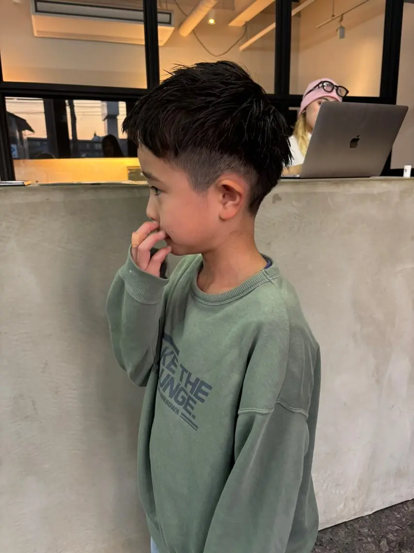 キッズ 松尾 大聖のヘアスタイル