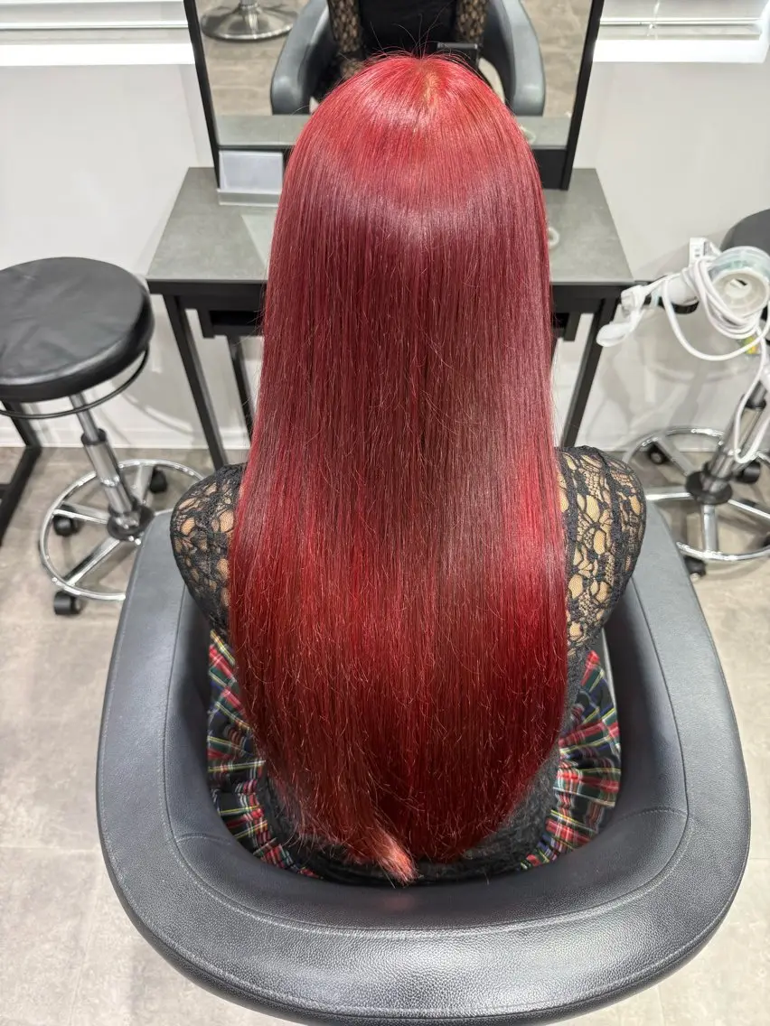ロング カラー ヘアカラー mao⭐️ 透明感カラー‎⭐️のヘアスタイル