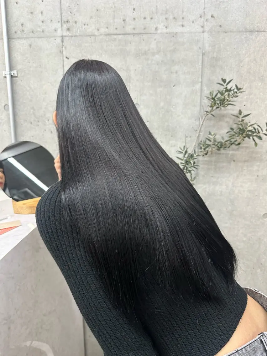 ロング カラー ヘアカラー トリートメント ブリーチカラー/ 純心のヘアスタイル
