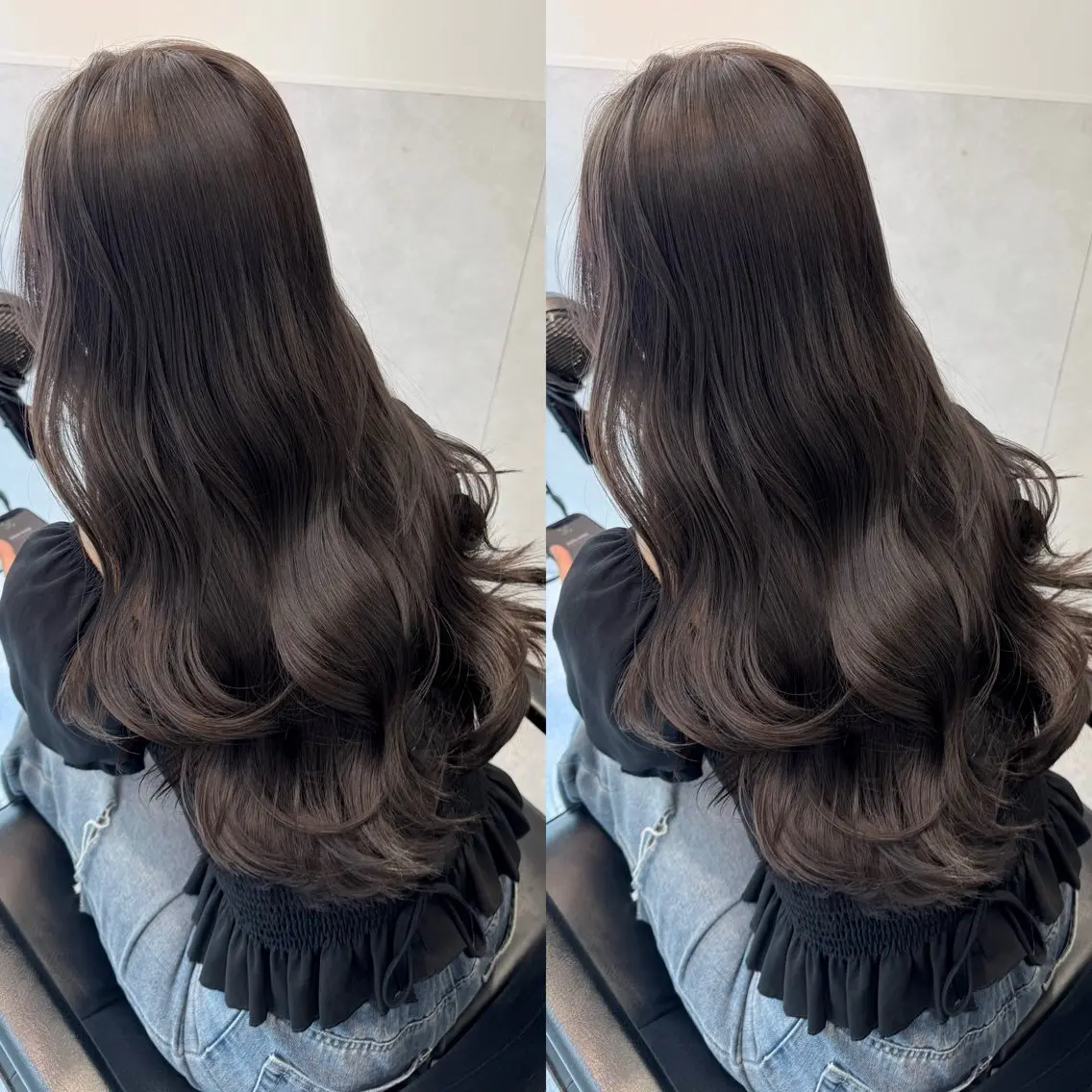 ロング ヘアカラー 🌟透明感カラー 🌟松岡勇輝のヘアスタイル